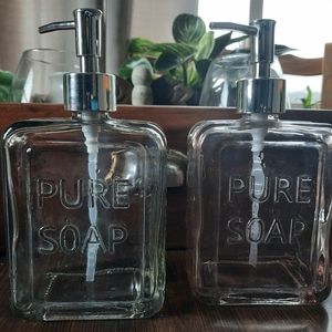 Glass Soap Dispenser
